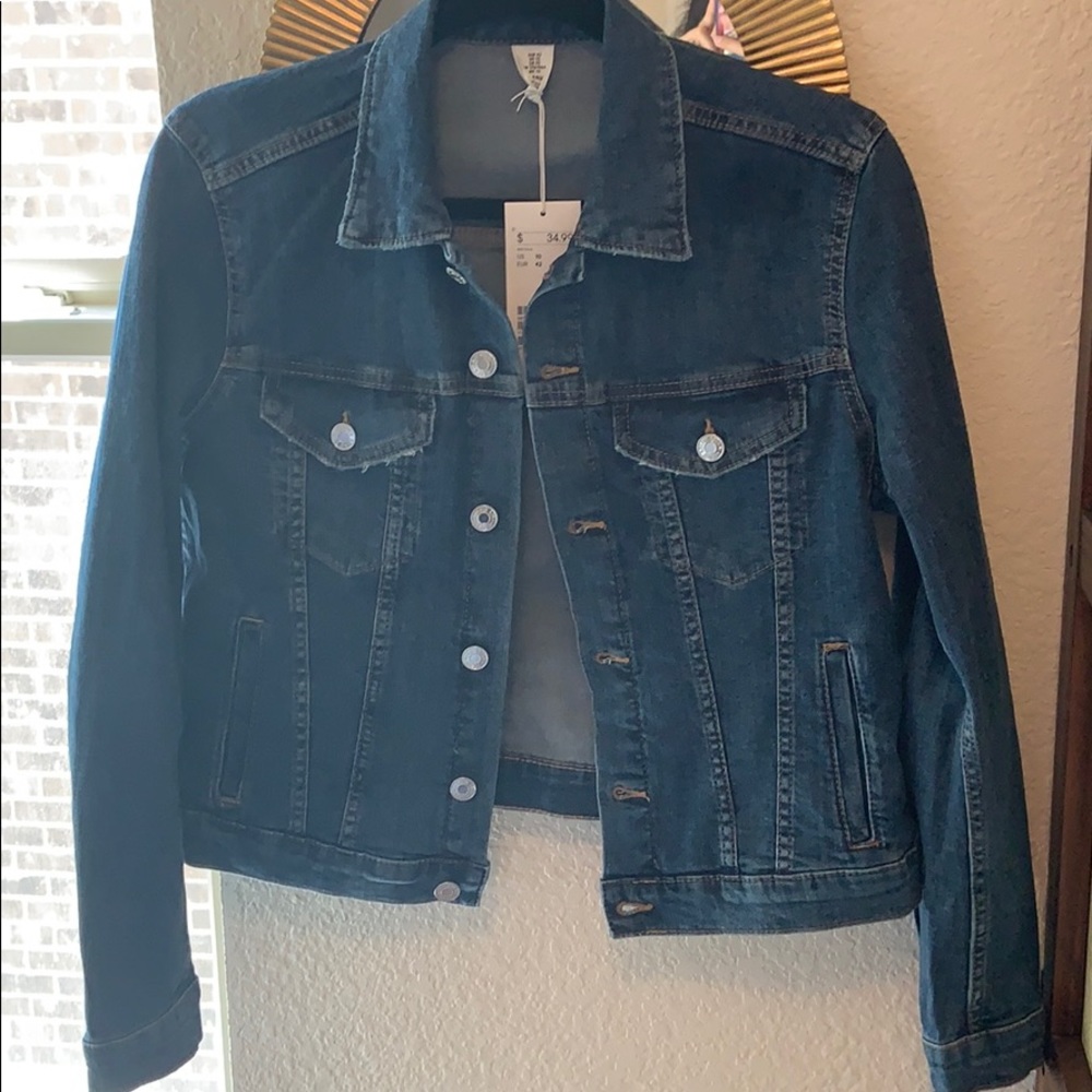 NWT H&M denim jacket (US size 10 fits like Med)